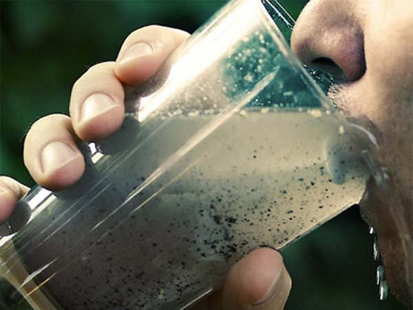 Очистка воды от бактерий.